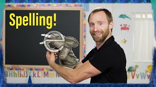 Spelling for Kids  Mr Bs Brain  Ep 5 Stretching Breaking and Sounding Out Words [upl. by Perrins]