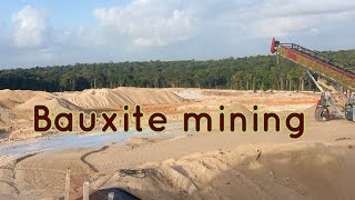 2021 Bauxite mining  Bauxite ore [upl. by Yrahk953]