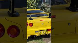 Got All The Yellow CARS out nissan s15 r34 silvia drift turbo carmods r34skyline gtr [upl. by Larina156]