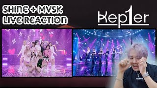 Kep1er 케플러 Shine  MVSK  Live Reaction โอ้ยยย ชอบเพลงรองมาก 555 [upl. by Maeve]