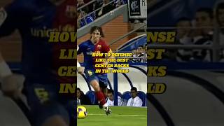 How to defense like the best center backs in the world  Footballers Tips footballtrainer [upl. by Lyram]