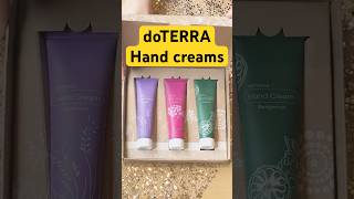 doTERRA’s Holiday Collection Hand Cream Trio Lavender Geranium Bergamot [upl. by Gnem]