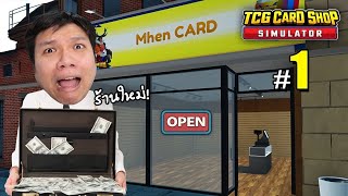 ลุงเหม็นกลับมา เปิดร้านขายการ์ด 1  TCG Card Shop Simulator [upl. by Mychael355]