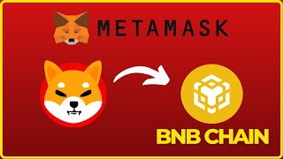 Como Adicionar Shiba Inu na Rede BNB Chain BSC Metamask [upl. by Isherwood]