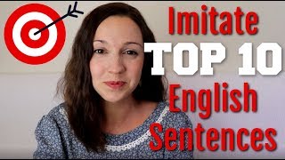 How to Pronounce TOP 10 English Sentences [upl. by Floridia774]