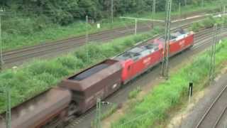 Rail Freight Transport in Bochum [upl. by Sakram]