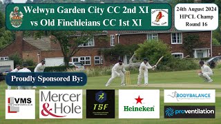 Welwyn Garden City CC 1st XI v St Albans 1st XI HPCL Round 17 [upl. by Harret]