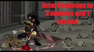 AQW Grim Challenge in 3 minutes and 1 second [upl. by Oijimer77]