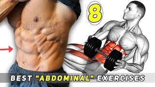 Best Abdominal Exercises  8 Best Abs Workout Routine [upl. by Nemsaj]