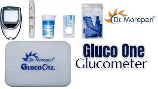 dr morepen gluco one glucometer unboxing  Best glucometer in India [upl. by Sculley608]