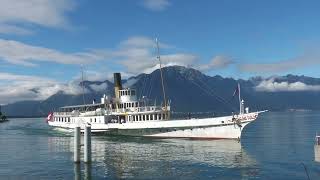 Croisière MontreuxOuchyMorges avec la CGN [upl. by Cerveny]