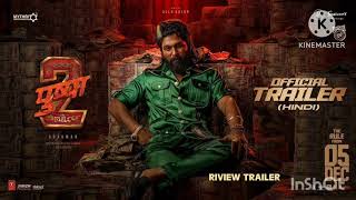 Pushpa 2  The Rule Trailer Hindi  Allu Arjun  Sukumar  Rashmika Mandanna  Fahadh Faasil  DSP [upl. by Geoff238]