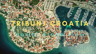 Tribunj  Croatia  Drone Aerial view 4K  summer holiday 2023 [upl. by Cleopatra]