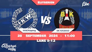 IKWKÖPING BK VS BK KASKAD  ELITSERIEN  LANE 912 [upl. by Eddra]