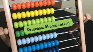 Preschool Abacus Lesson [upl. by Uyekawa]