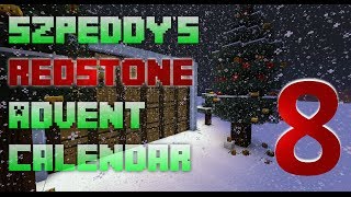 Minecraft Redstone Advent Calendar Dec 8th  Win a Steam game every day [upl. by Bernadine502]