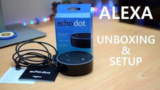 Amazon Alexa Echo Dot Unboxing And Setup In Hindi [upl. by Ledeen]