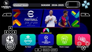 eFootball 2025 PSP Chelito19  PES 2025 PSP C19 ISO No Savedata amp No Textures Graphics 4K [upl. by Faxun742]