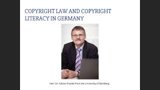 Webinar 33 Fabian Franke Bamberg University Germany [upl. by Ailegra571]