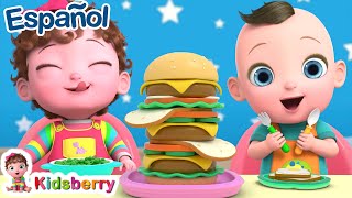 Canción los modales en la mesa  Hábitos alimenticios  Canciones Infantiles de Kidsberry Español [upl. by Kroy]