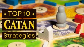 Top 10 Catan Strategies 1536 games data research [upl. by Obie]