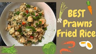 Prawns Fried Rice Quick amp Easy Recipe [upl. by Wendall120]