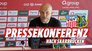 FSV TV  Pressekonferenz  FSV Zwickau  1 FC Saarbrücken 22 10 [upl. by Enelam]