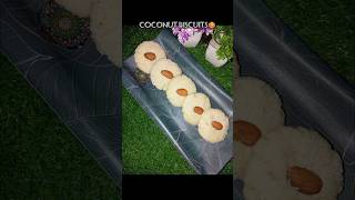 quotLets makequotCoconut Biscuits  Eggless Biscuits Recipe😋❤subscribe viralvideosupportme shorts [upl. by Lairea]