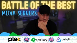 BEST Synology Media Servers Plex vs Emby vs Jellyfin [upl. by Letsirhc]