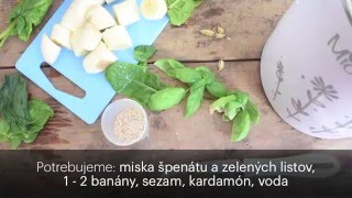 Detoxikujte so zeleným smoothie z MioMatu [upl. by Neiman]