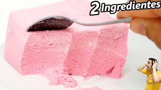 POSTRE CREMOSO y DELICIOSO con SOLO 2 INGREDIENTES😍🍨🍦😋Muy RÁPIDO y SIN HORNO Receta  725 [upl. by Assirod455]