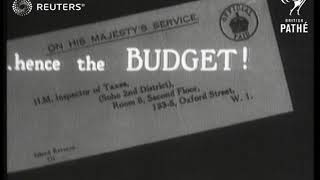 UNITED KINGDOM Philip Snowdens 1931 Budget  leaving for the House 1931 [upl. by Chicky]