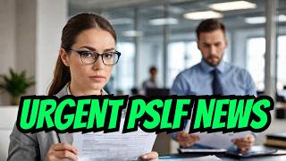 Urgent Update On PSLF  Dept of Ed Transfer Is Complete [upl. by Norma612]