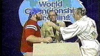 GEORGIA CHAMPIONSHIP WRESTLING DECEMBER 1983 JANUARY 1984 [upl. by Culhert]