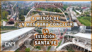 Impresionante avance en Estación Santa FeTren El insurgente en agosto del 2024 finalizará la obra [upl. by Oenire]