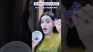 Diy Antiaging Face Mask for Glowing amp Radiant skin 🌸 shorts antiaging ytshorts trending diy [upl. by Duong447]