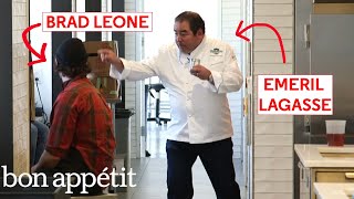 Emeril Pranks Bon Appétit Vogue GQ WIRED amp Glamour Employees  Bon Appétit [upl. by Sirmons840]