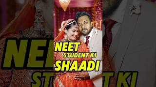 NEET aspirant ka shaadi album🙂💑 shorts shivamrajaiims neetexam funny [upl. by Wulf]