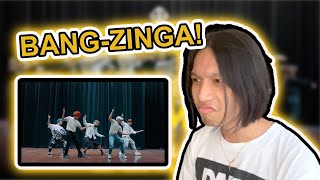 DANCER REACTS to SB19 BAZINGA Dance Rehearsal [upl. by Samal]