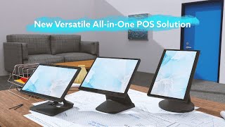 Flytech 【POS335X2 amp POS337X2】New Versatile AllinOne POS Solution [upl. by Launce401]