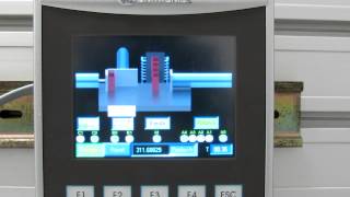 V350 Unitronics HMI in action [upl. by Wendall]