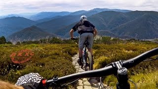 LETS ALL MOVE TO FLOWTOWN  Mountain Biking Falls Creek Australia [upl. by Afatsom]