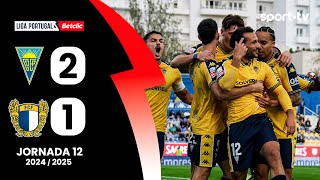 Resumo Estoril 21 Famalicão  Liga Portugal Betclic  sport tv [upl. by Sapowith]