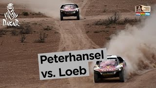 Stage 11  Top moment Peterhansel vs Loeb  Dakar 2017 [upl. by Enirak]