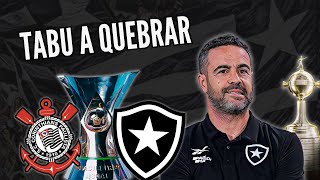 BOTAFOGO TEM TABU A QUEBRAR NO BRASILEIRÃƒO E POTE 2 NA LIBERTADORES EM SORTEIO SEGUNDAFEIRA [upl. by Eseilanna]