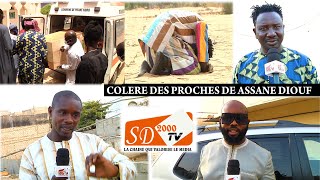 ENTERREMENT ASSANE DIOUF COLERE DE SA FAMILLE ET PROCHES [upl. by Ongun184]