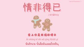 中文PINYINTHAISUB เพลงจีน 小奶喵kitty ▪︎《情非得已》少女版 qing feidei yi [upl. by Aihsiym]