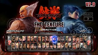 NEW TEKKEN 6  FHD Texture Mod 2023  PPSSPP [upl. by Corron]