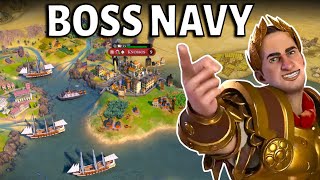 Civ 6  Prepare For The Roman BOSS NAVY  Mare Noestrum Time 4 Rome Civilization VI [upl. by Mansur]