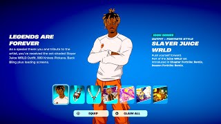 Fortnites FREE Juice WRLD Skin HERE [upl. by Malory]